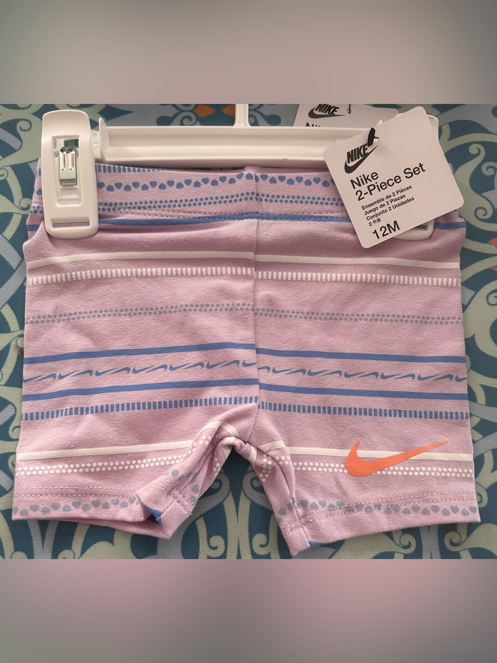 Nike Toddler Flare Top & Shorts Set 12 Mos. NEW - Picture 2 of 5